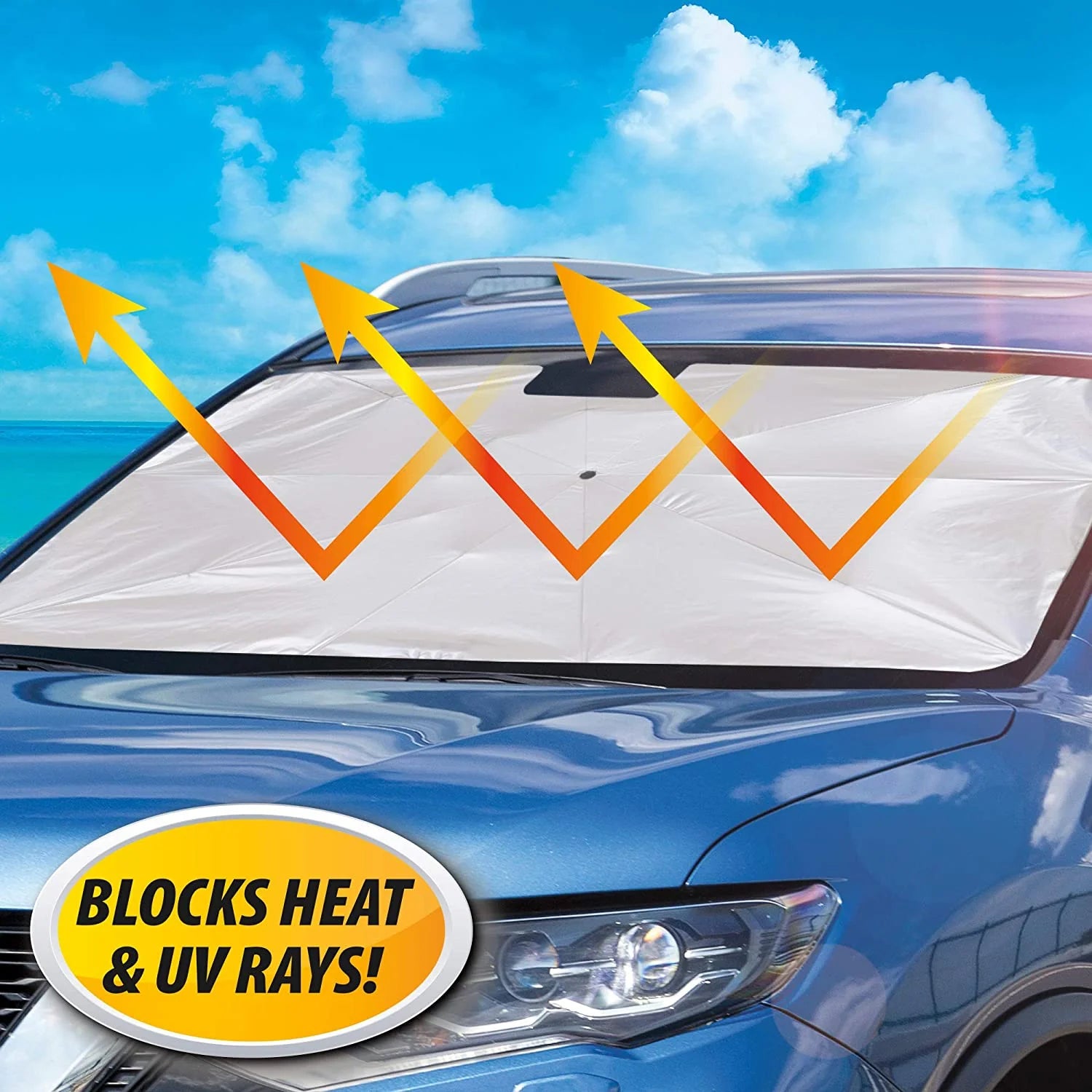 Car Windshield Sun Shade - Alsafwa Tech