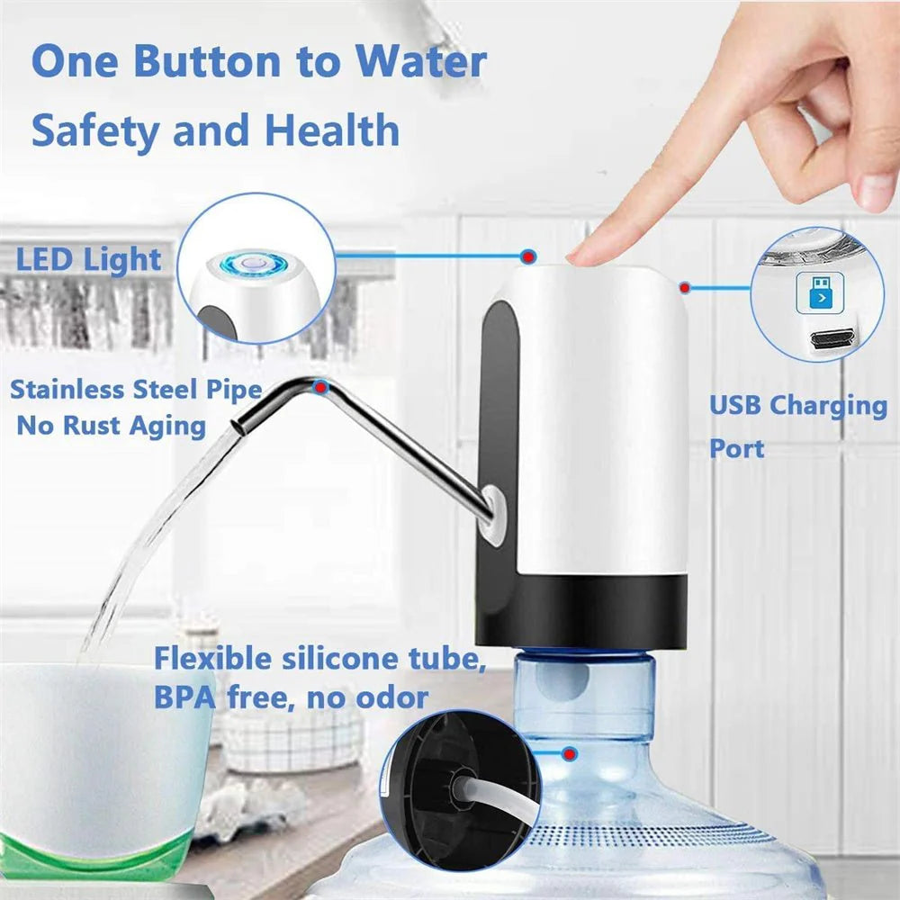 Electric Portable Water Dispenser Pump - Alsafwa Tech