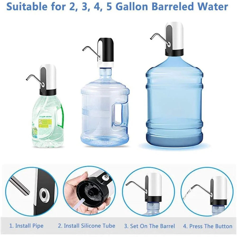 Electric Portable Water Dispenser Pump - Alsafwa Tech