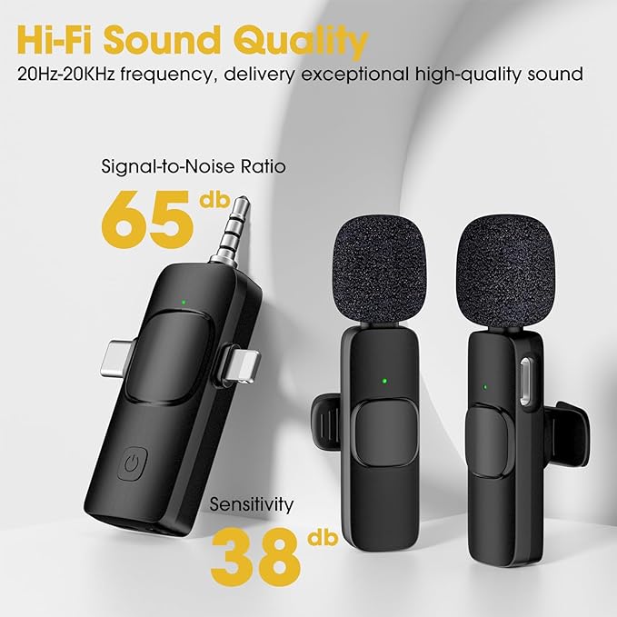 Mini Wireless Streaming Microphone - Alsafwa Tech