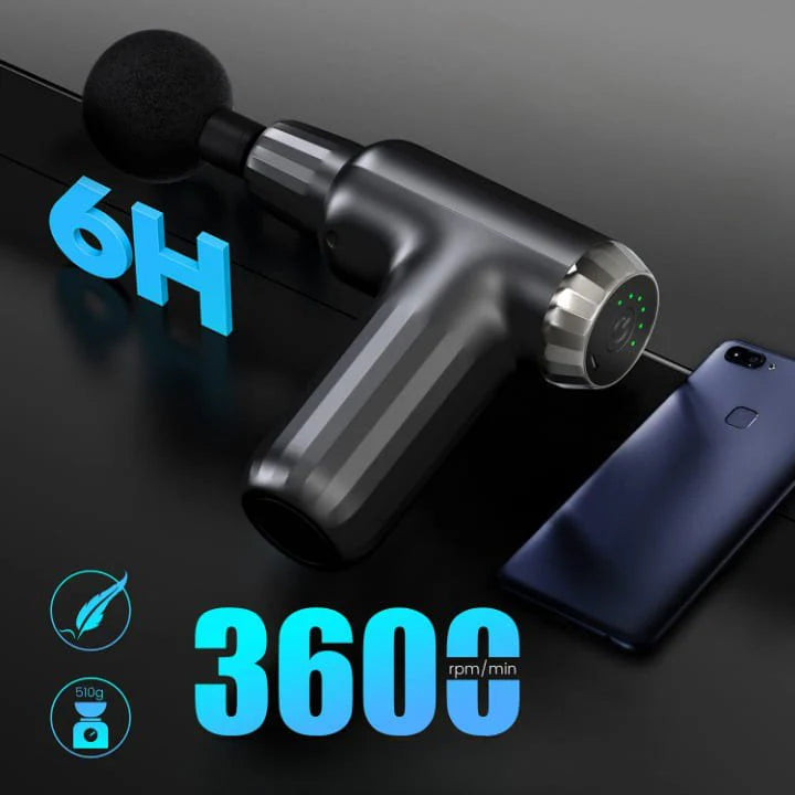 Muscle Massage Gun with 4 Heads FH-820 - Alsafwa Tech